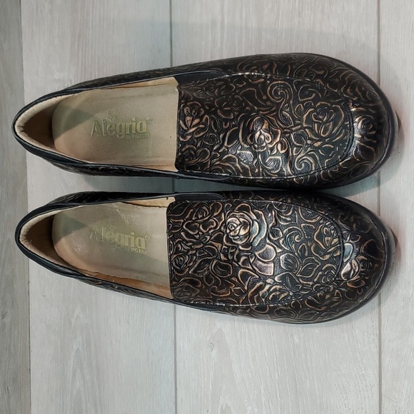 Alegria Women EMM-548 Leather Mary Jane Clogs Comfort shoes sz 42/11.5-12 - Picture 3 of 13